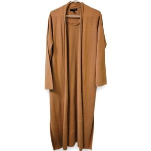 New Banana Republic cotton blend duster in camel, size L